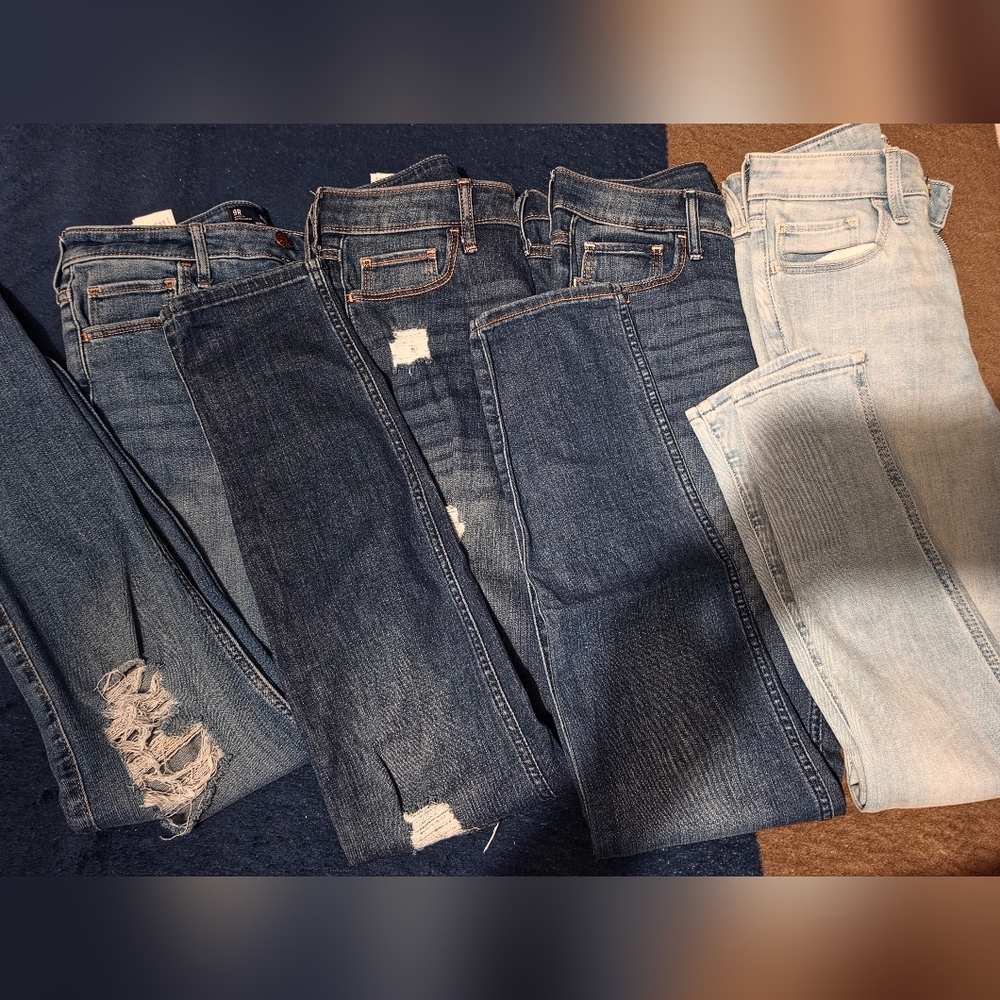 Hollister Skinny High Rise Skinny Jeans